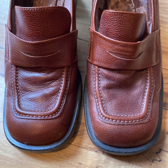 Zara block heel loafers Clogs - Picture 3 of 4